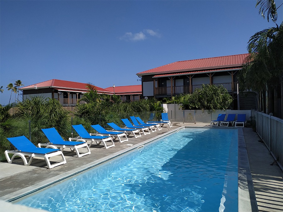 Piscine des lodges