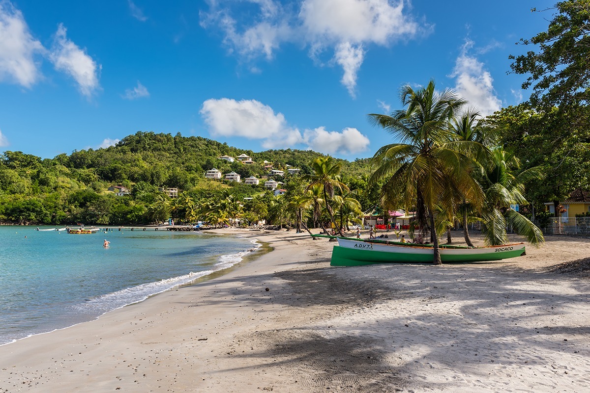 Top 4 : Les plages sauvages de la Martinique