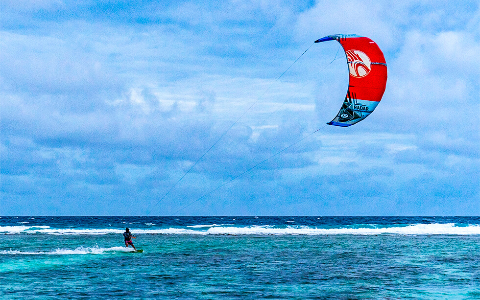 Le kitesurf en Martinique