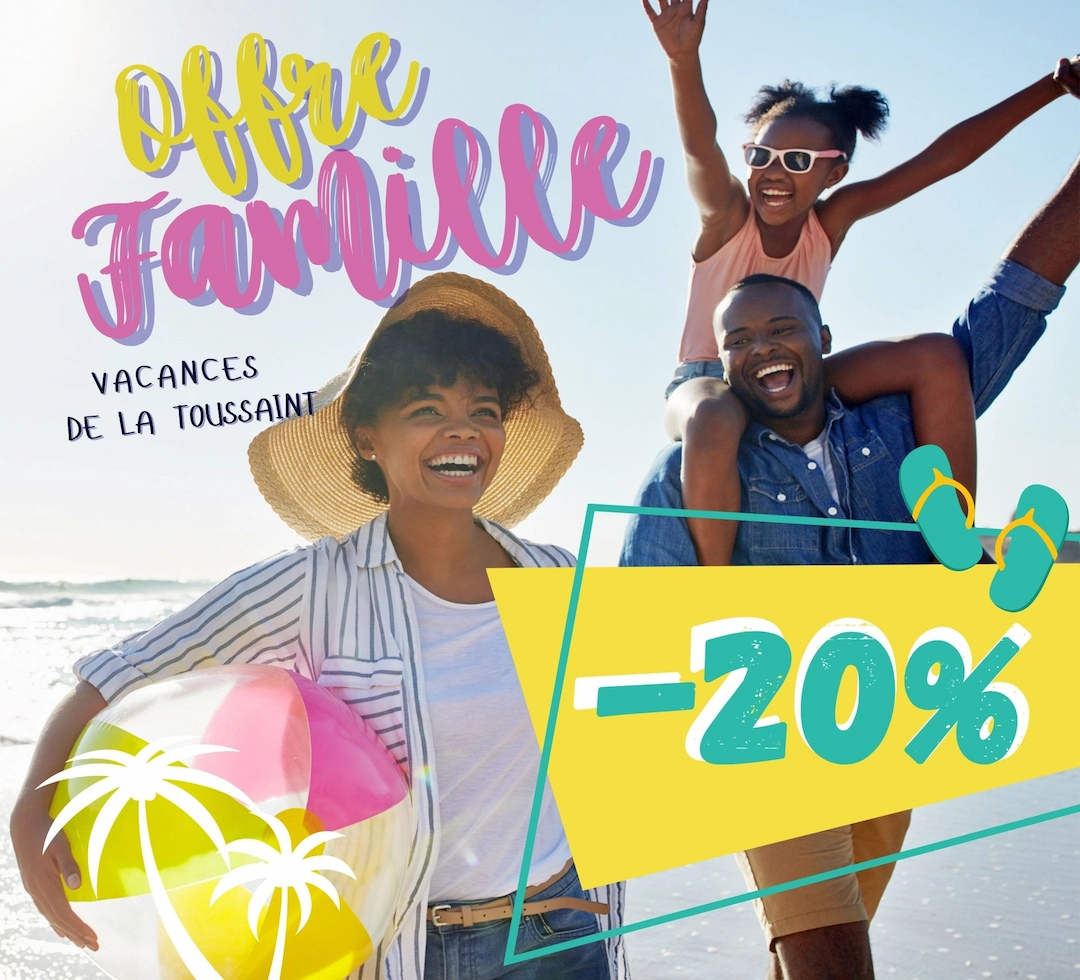 Offre vacances de la Toussaint, -20% en hébergement cottages